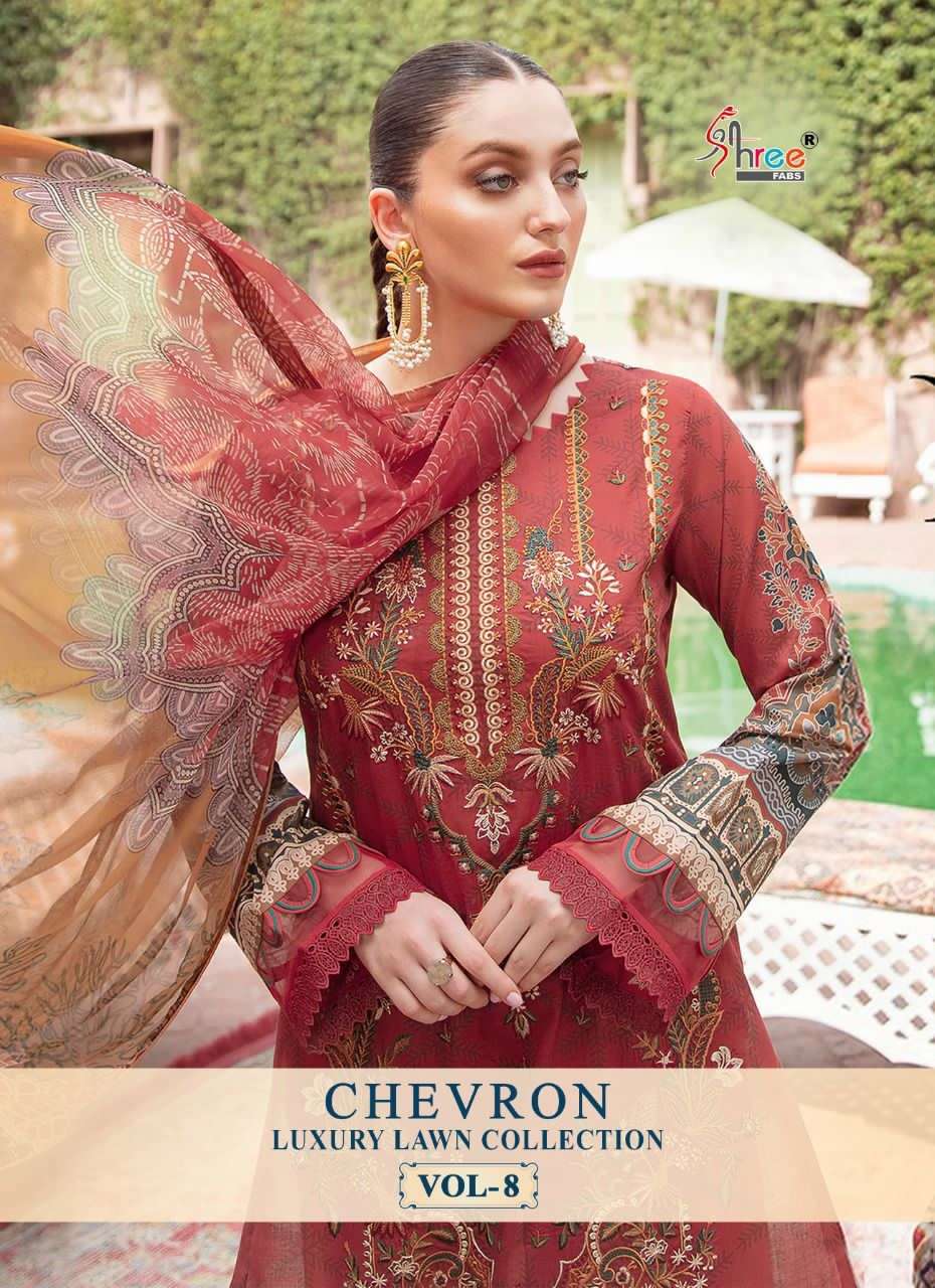 Shree Fabs Chevron Vol 8 
